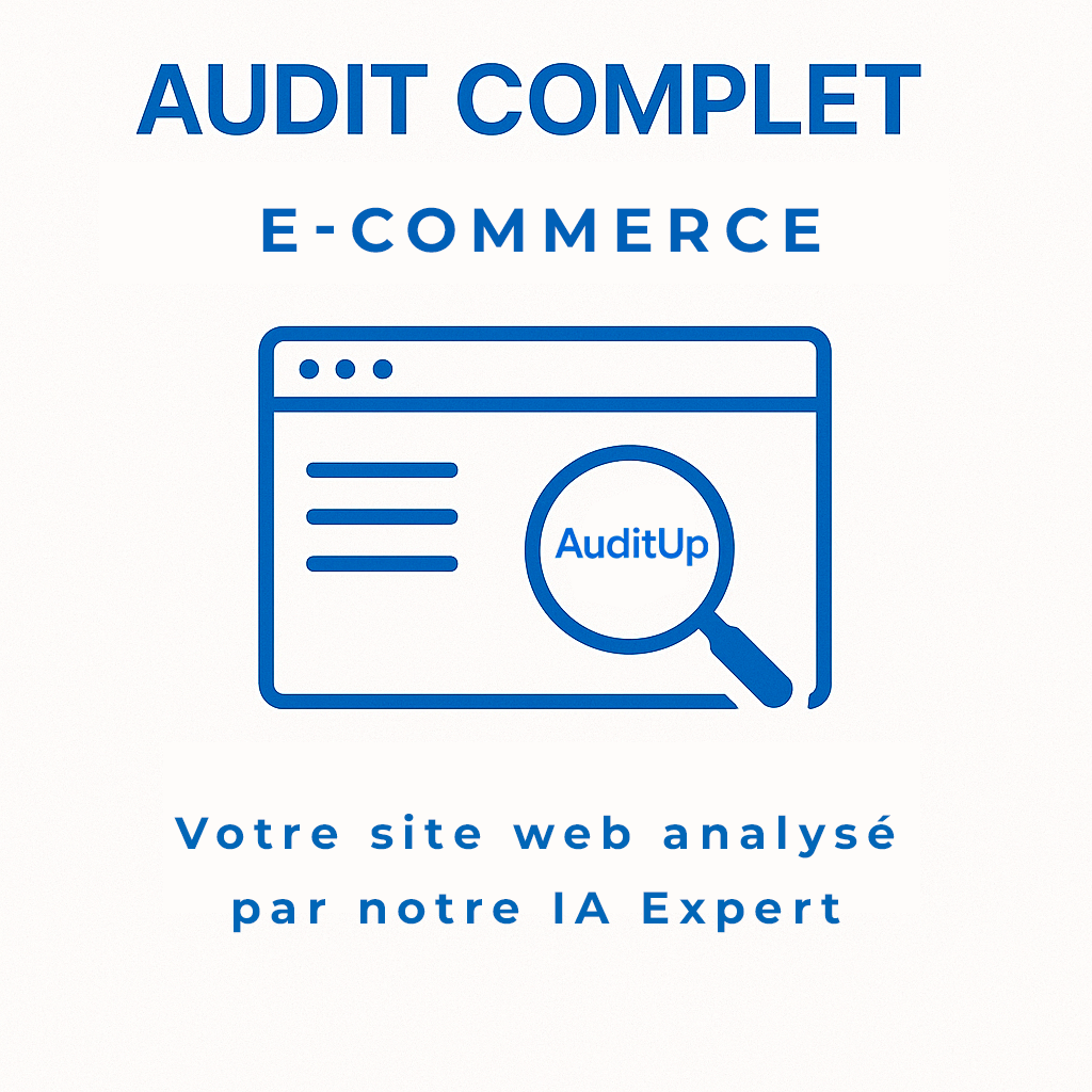 Audit site E-commerce – Analyse IA Expert