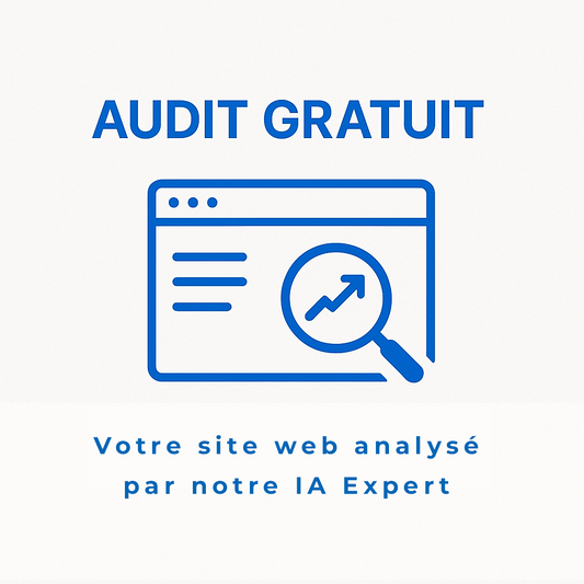 Audit Gratuit – Une page web analysée par IA Expert